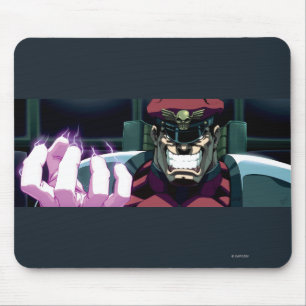 Bison Glowing Hand Mouse Pad