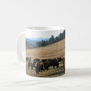Bison in Colorado Coffee Mug