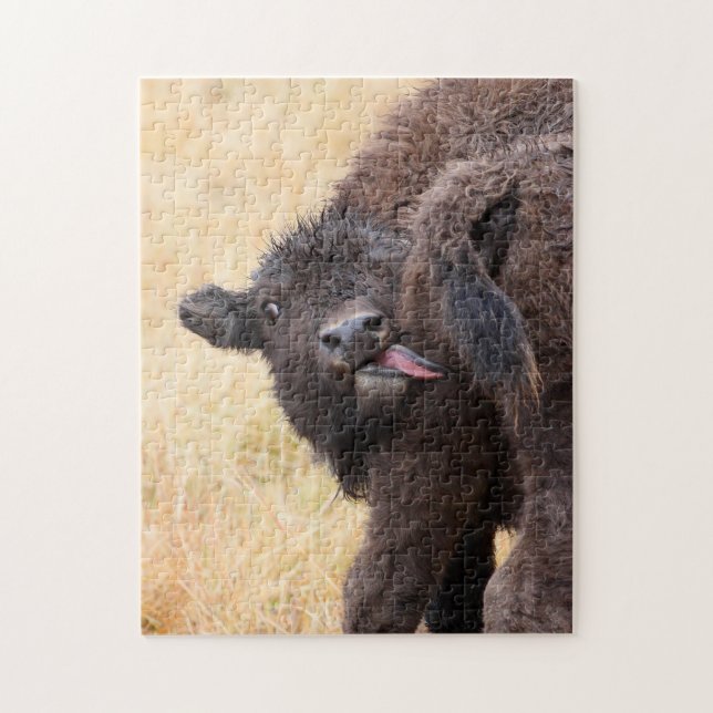 bison jigsaw puzzle (Vertical)