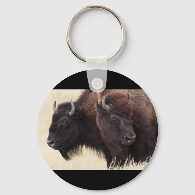 bison keychain (Front)