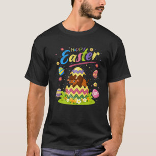 Bison Lover Funny Easter Egg Bison Happy Easter T-Shirt