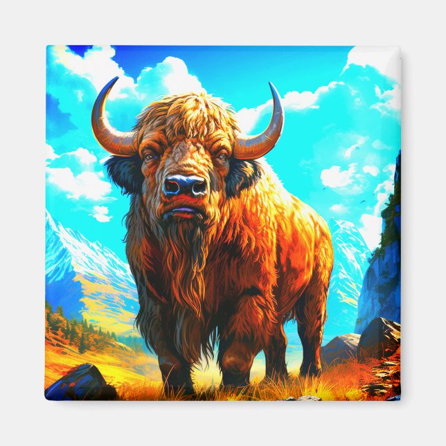 Bison Magnet (Front)