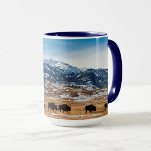 Bison Migration Mug
