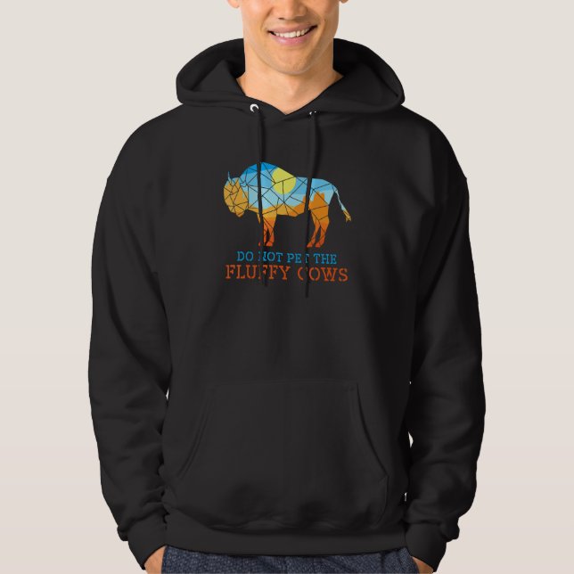 Bison National Park Tee Do Not Pet The Fluffy Cows (Front)