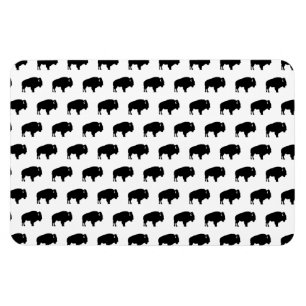 bison pattern magnet