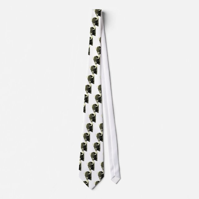 Bison Pop Art Tie (Front)