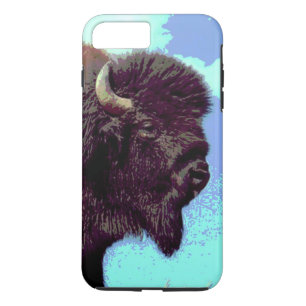 Bison Pop Art Tough iPhone 7 Plus Coque