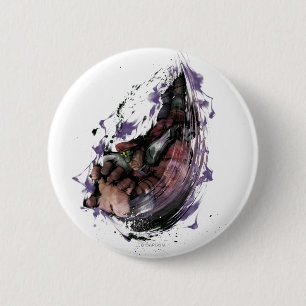 Bison Psycho Crusher 2 Inch Round Button