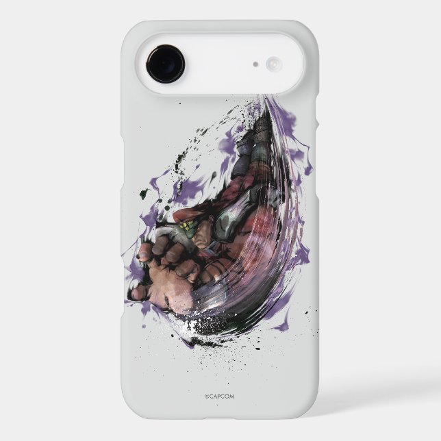 Bison Psycho Crusher Case-Mate iPhone Case (Back)