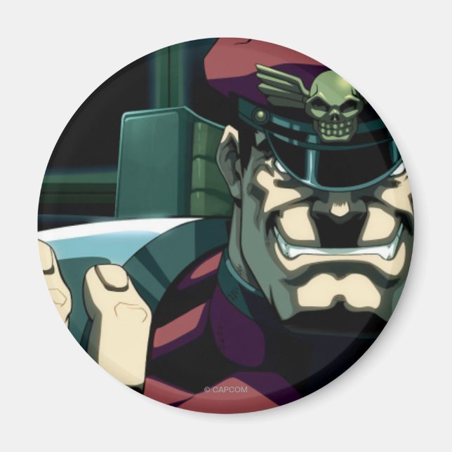 Bison Raised Hand Magnet (Front)
