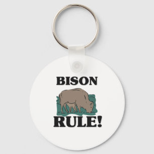 BISON Rule! Keychain