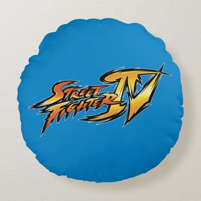 Bison Standing 2 Round Pillow (Front)