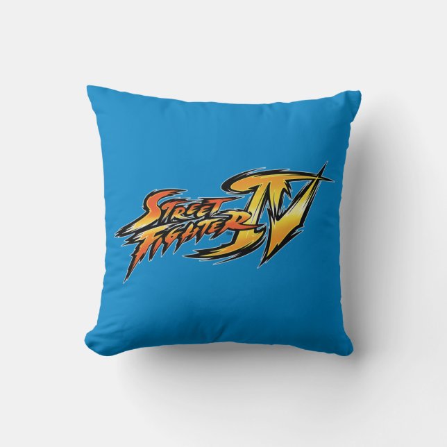 Bison Standing 2 Throw Pillow (Front)