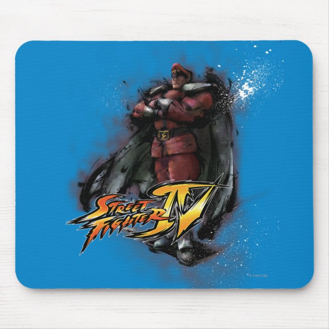 Bison Standing Mouse Pad (Front)