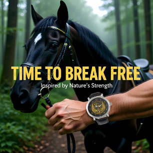 Bison Standing Proudly in a Natural Landscape Watch