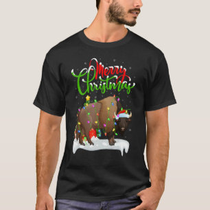 Bison   Xmas Decorations Santa Bison Christmas T-Shirt