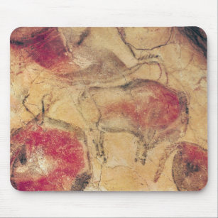 Bisons, from the Caves at Altamira, c.15000 BC Mouse Pad
