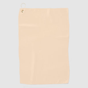 Bisque (solid colour)  golf towel