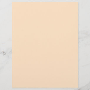 Bisque  (solid colour)  letterhead
