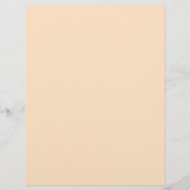 Bisque  (solid colour)  letterhead (Front)
