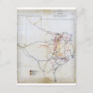 Bissell’s railway junction map of Texas (1891).jpg Postcard