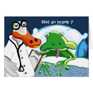 Bist du krank ?