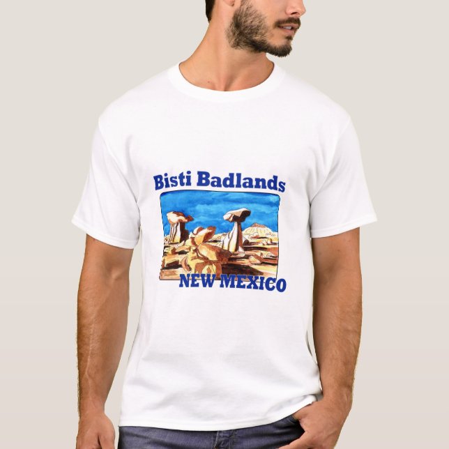 Bisti Badlands, New Mexico T-Shirt (Front)
