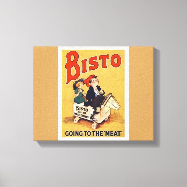 Bisto Canvas Print (Front)