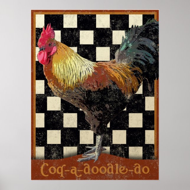 Bisto Rooster Poster (Front)