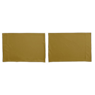 Bistre Brown (solid colour) Pillowcase