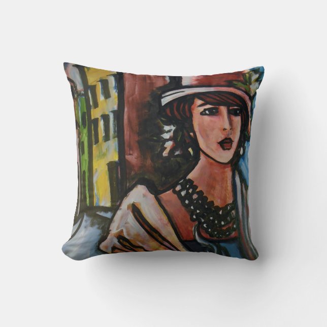 Bistro Collection pillow art (Front)