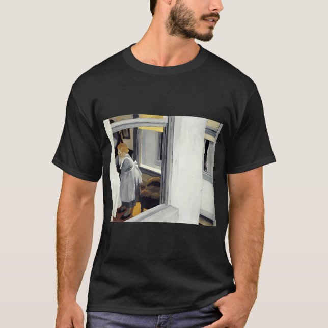 Bistro Edward Hopper T-Shirt (Front)