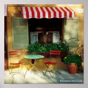 Bistro - Impression en toile