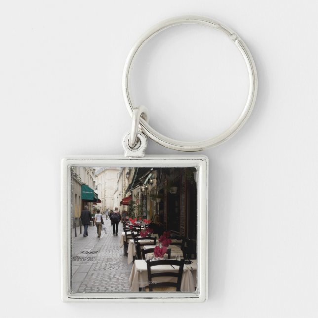 Bistro in Paris 2 Keychain (Front)