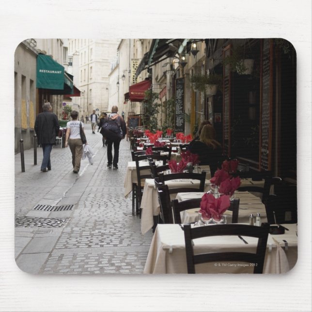 Bistro in Paris 2 Mouse Pad (Front)