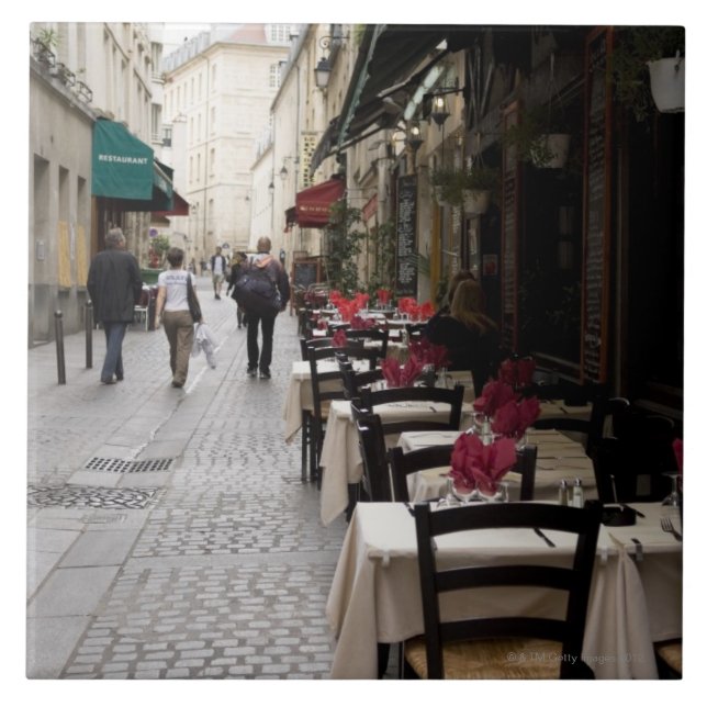 Bistro in Paris 2 Tile (Front)