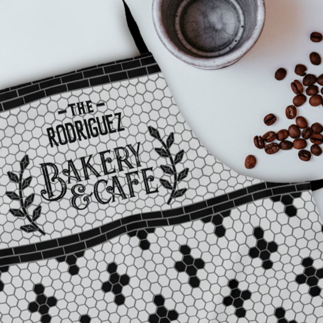Bistro Tile Personalized Apron (Creator Uploaded)