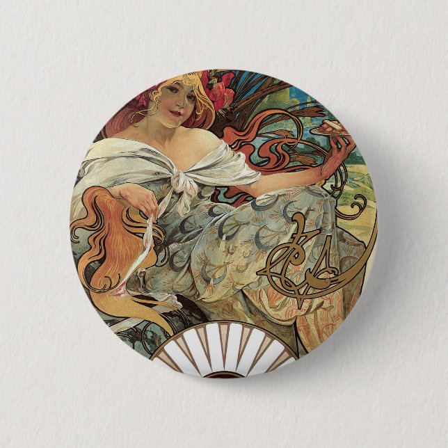 Bisuits Lefevre-Utile 2 Inch Round Button (Front)