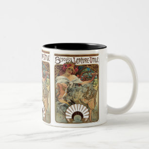 Bisuits Lefevre-Utile Two-Tone Coffee Mug