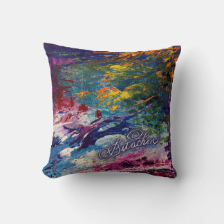 Bitachon Abstract2 Throw Pillow 