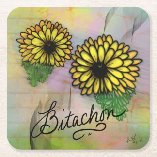 Bitachon Blossom Coaster