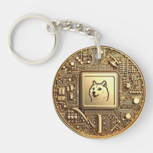 BitCap Dogecoin Inspiration Keychain