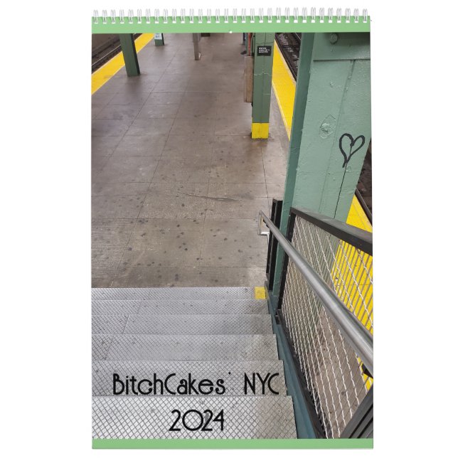 Bitchcakes 2024 NYC Calendar (Cover)