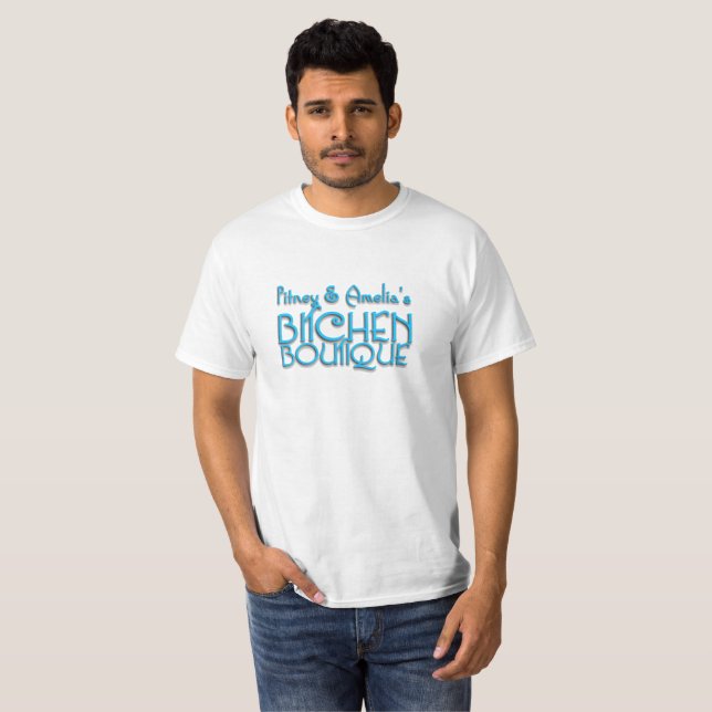 Bitchen Boutique Basic White Shirt (Front Full)