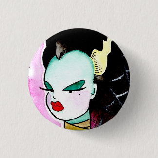Bitchy Little Bride 1 Inch Round Button