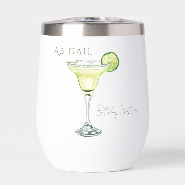 Bitchy Sister Margarita Personalized (Front)