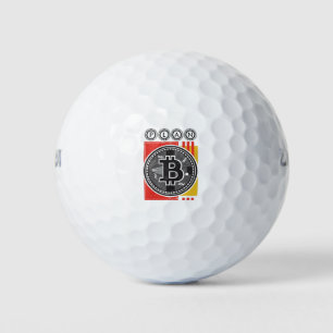 Bitcoin Сryptocurrency Plan B Golf Balls