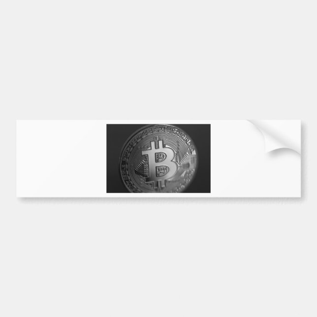 Bitcoin 16 bumper sticker (Front)