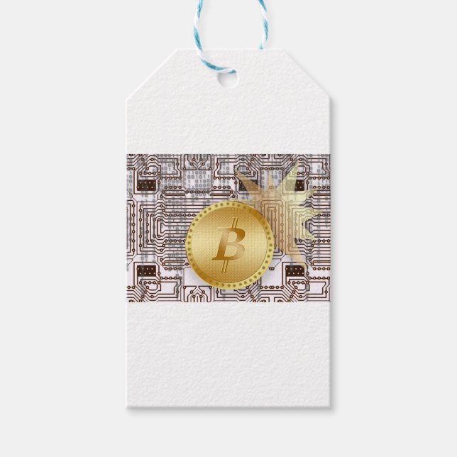 Bitcoin 18 gift tags (Front)