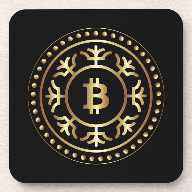 Bitcoin 2 coaster (Front)